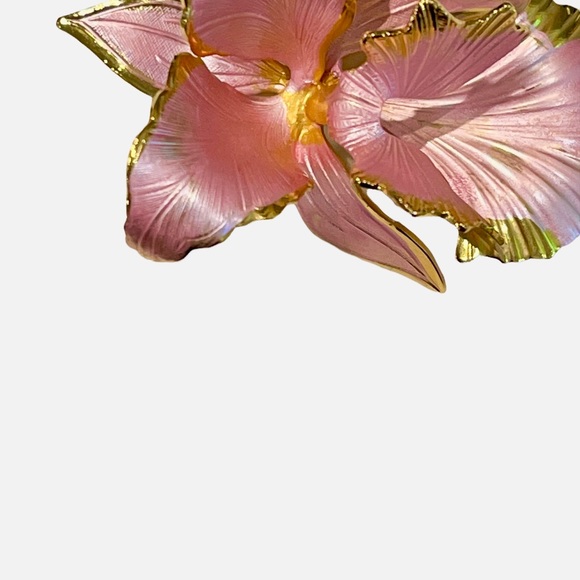 VINTAGE CERRITO ORCHID PIN. - Picture 3 of 12